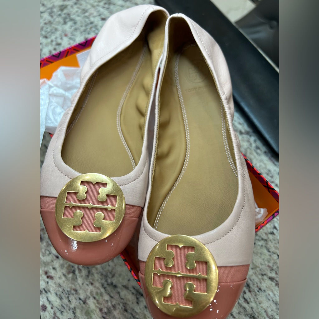 Brand New Tory Burch Miller Flat Shoe. New In The Box, With Tag And Dust Bag.
